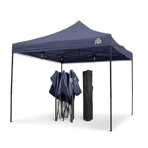Produktbild: All Seasons Gazebos 3x3m vollständig wasserdichtes Faltpavillon - Marineblau