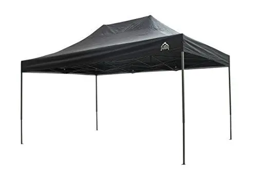 Produktbild: All Seasons Gazebos 3x4.5m vollständig wasserdichtes Faltpavillon - Schwarz