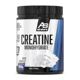 Produktbild: All Stars Creatin Monohydrat 500g I hochreines Kreatin-Pulver ohne Geschmacks- & Konservierungsstoffe I hochwertiges Supplement geschmacksneutral I 100% Creatine Monohydrate