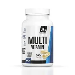 Produktbild: All Stars Multivitamin I 90 Kapseln Multivitamine hochdosiert I Supplement mit Vitamin C + Vitamin B Komplex + Vitamine A, E, K2 & D3 I Vitamin Kapseln vegan & mit wenig Zucker