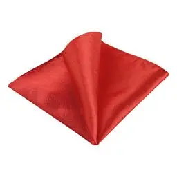 Produktbild: Allegra K Herren Square Hochzeit Einfarbig Einstecktuch Taschentuch Rot One Size
