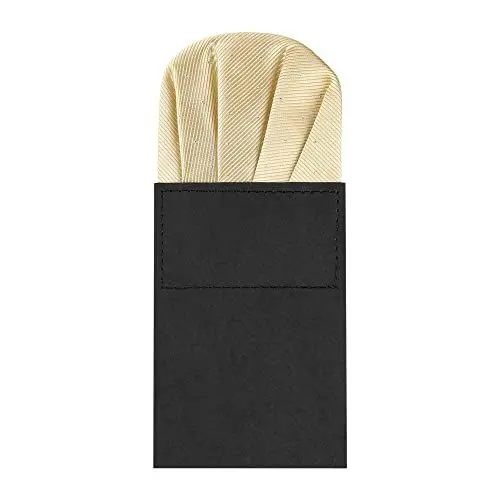 Produktbild: Allegra K Herren Taschentuch Vorgefaltete Tupfen Runde Fleck Einstecktücher für Herren Anzug Champagner One Size