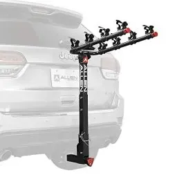 Produktbild: Allen Sports Deluxe Fahrradträger für die Anhängerkupplung (US Version) für 4 Fahrräder, abschliessbar, Modell 542QR