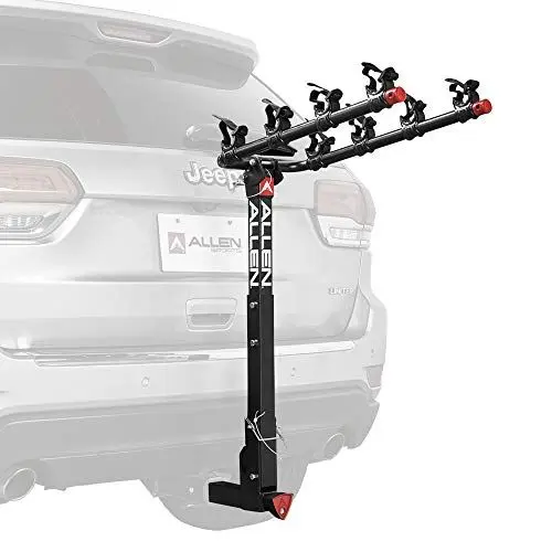 Produktbild: Allen Sports Deluxe Fahrradträger für die Anhängerkupplung (US Version) für 4 Fahrräder, abschliessbar, Modell 542QR