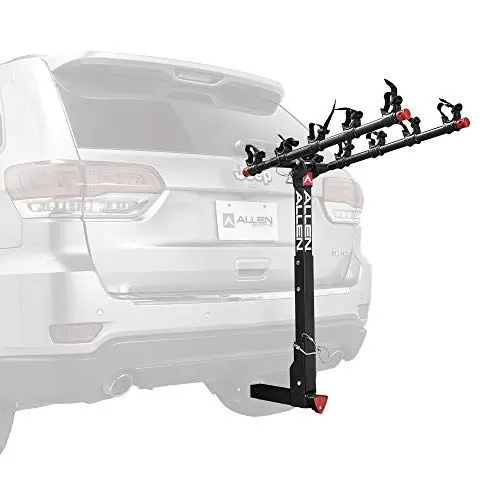 Produktbild: Allen Sports Deluxe Fahrradträger für die Anhängerkupplung (US Version) für 5 Fahrräder, abschliessbar, Modell 552QR