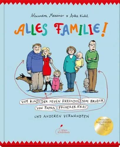 Produktbild: Alles Familie! Vom Kind der neuen Freundin vom Bruder von Papas früherer Frau und anderen Verwandten: Ausgezeichnet mit dem Deutschen Jugendliteraturpreis