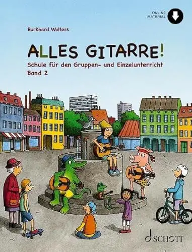 Produktbild: Alles Gitarre! 2: Schule für Gruppen- und Einzelunterricht. 2. Gitarre. Schülerheft.