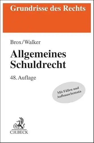 Produktbild: Allgemeines Schuldrecht (Grundrisse des Rechts)