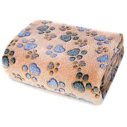 Produktbild: ALLISANDRO Hundedecke Flaushige Decke Super Softe und Warme Hundedecke Fleece Decke/Tier Schlafdeck M