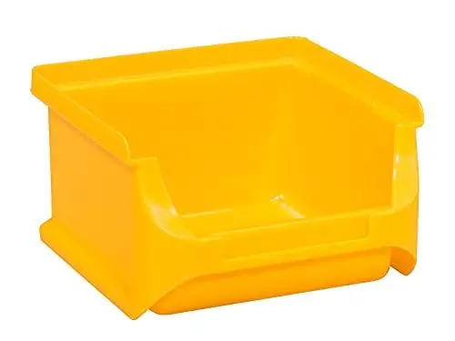 Produktbild: Allit 456202 Lagersichtbox (B x H x T) 100 x 60 x 100mm Gelb