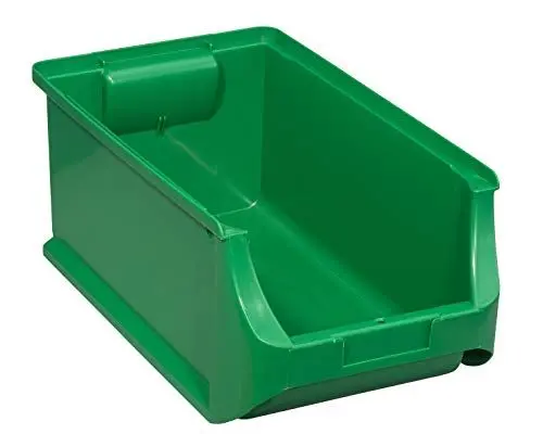 Produktbild: Allit 456215 Sichtbox Größe 4 355 x 205 x 150 mm in grün