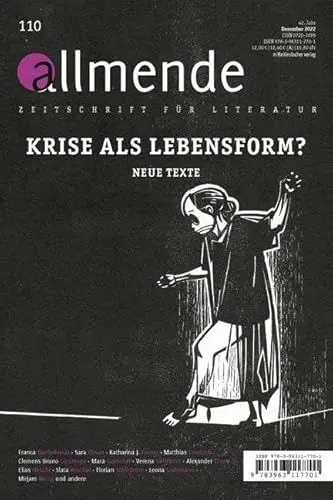 Produktbild: Allmende 110 – Zeitschrift für Literatur: Krise als Lebensform. Neue Texte (allmende – Zeitschrift für Literatur)