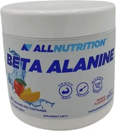 Produktbild: Allnutrition, Beta Alanin Pulver, Mango, 250g