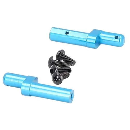 Produktbild: Aluminiumlegierung RC Batterie Haltepfosten für TT02 Upgrade Ersatzteile Blau für RC Auto