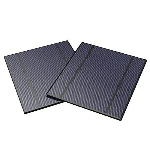Produktbild: ALLPOWERS 2.5W 5V / 500mAh Mini Gekapselte Solarzelle Epoxy Solarmodul DIY Batterieladegerät Kit für Batterie Power LED 130x150mm