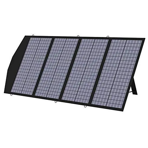 Produktbild: ALLPOWERS Faltbares Solarpanel 140W SP029, Tragbares Solarmodul, Solar Panel, IP67 Wasserdichtes & Langlebiges Solarladegerät für Powerstation RV Camping Off Grid Angeln Balkon Wohnwagen