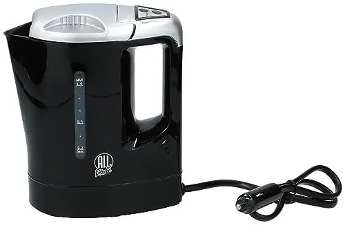 Produktbild: AllRide Wasserkocher 26267 12 V 1 l, Schwarz