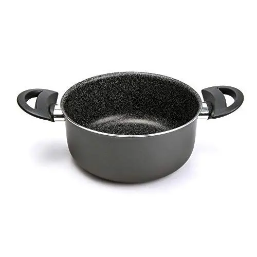Produktbild: Alluflon Tradition Italien Kasserolle, Aluminium, schwarz, 16 cm