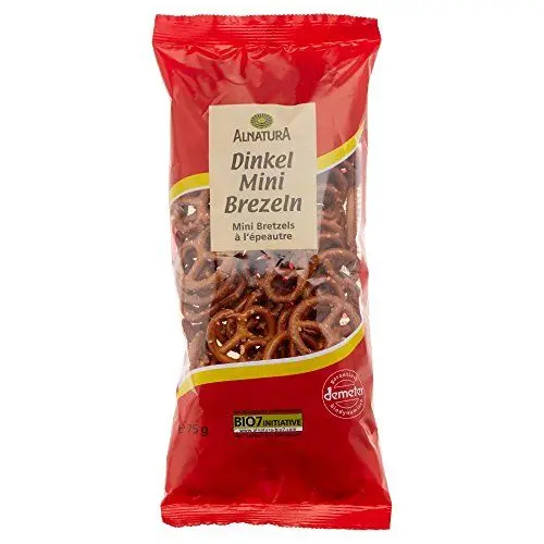 Produktbild: Alnatura Bio Dinkel-Minibrezeln, 75g