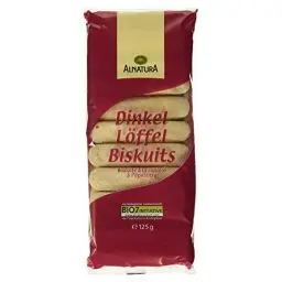 Produktbild: Alnatura Bio Dinkel Löffel Biskuits, 125g