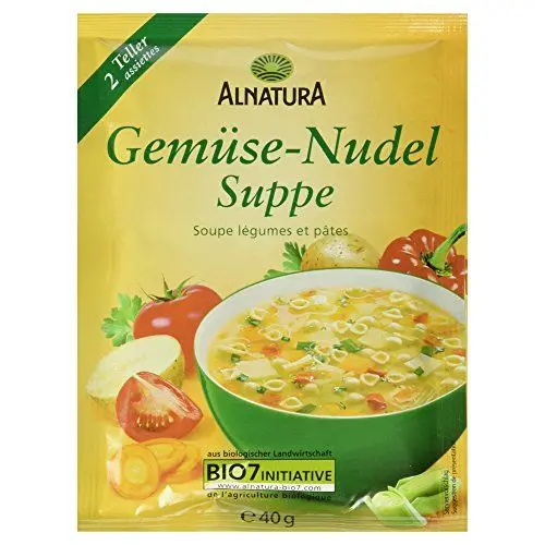 Produktbild: Alnatura Bio Gemüse-Nudel Suppe, 40g