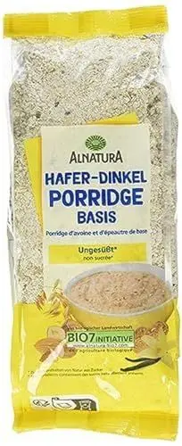 Produktbild: Alnatura Bio Hafer-Dinkel PORRIDGE Basis, 500g