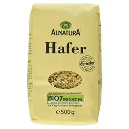 Produktbild: Alnatura Bio Haferkerne, 500g