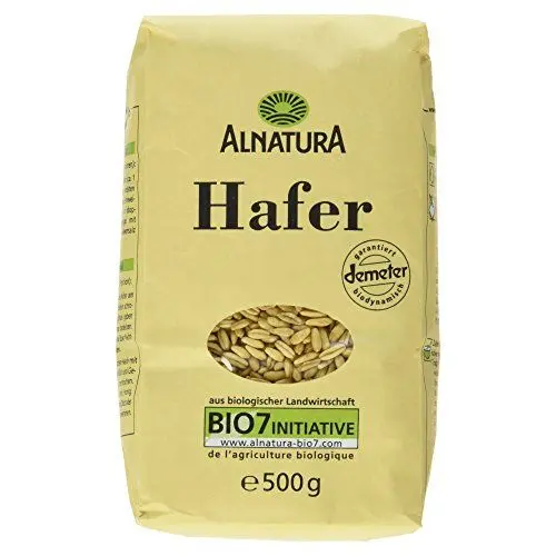 Produktbild: Alnatura Bio Haferkerne, 500g