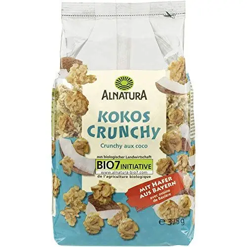 Produktbild: Alnatura Bio Kokos Crunchy Müsli, 375 g