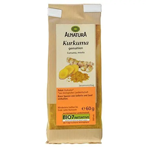 Produktbild: Alnatura Bio Kurkuma, gemahlen, 60g