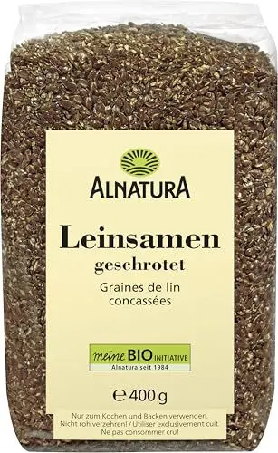 Produktbild: Alnatura Bio Leinsamen Geschrotet, 400 g