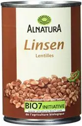 Produktbild: Alnatura Bio Linsen Dose, 265g