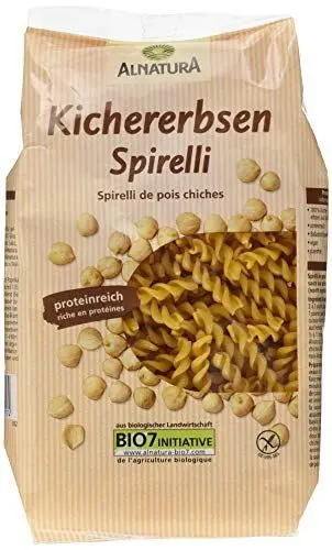 Produktbild: Alnatura Spirelli Kichererbsen, 250g