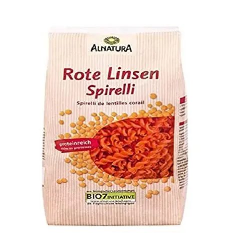 Produktbild: Alnatura Spirelli Linsen, 250g