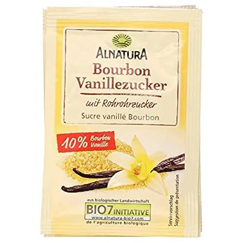 Produktbild: Alnatura Vanillezucker, Bourbon-Vanille 3 x 8 g