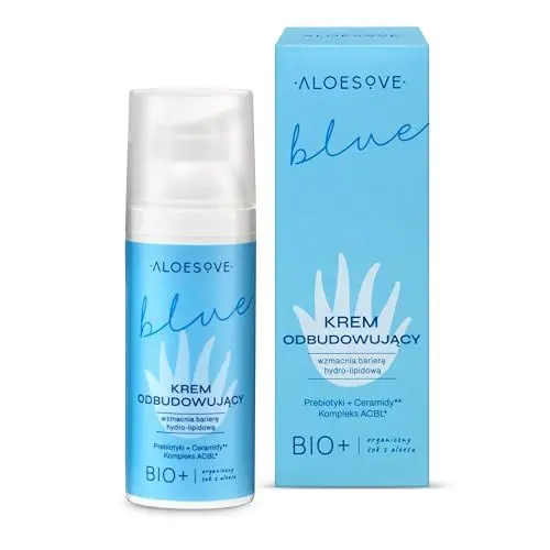 Produktbild: ALOESOVE Regenerierende Gesichtscreme 50 ml – Vegan, Feuchtigkeitsspendend, Wiederherstellung der Hautbarriere, für trockene und dehydrierte Haut
