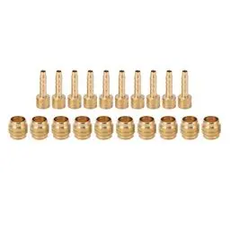 Produktbild: Alomejor 10Set Fahrradbremse Olive Hydraulische Scheibenbremsleitung Olive Insert Connector für Magura MT2, MT4, MT5, MT6, MT7, MT8