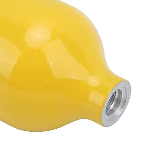 Produktbild: Alomejor 1L Tauchflasche Kit, Tauchflaschenausrüstung Tragbarer Sauerstofftank Unterwasser Schnorcheln Sauerstoffflasche Kit(Gelb)