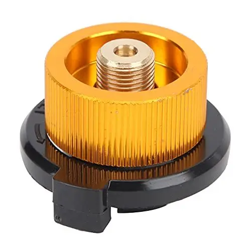 Produktbild: Alomejor Campingkocher-Adapter Butangas-Adapter oder Langer Gastank-Adapter Lindal-Typ Ventilausgang Umwandeln