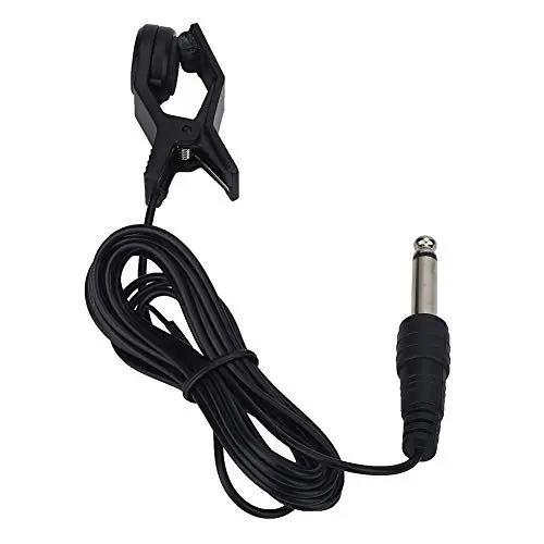 Produktbild: Alomejor Clip On Pickup Akustische Gitarre Tonabnehmer Universal General Piezo Mikrofon für Gitarre Mandoline Bouzouki Violine Banjo Ukulele
