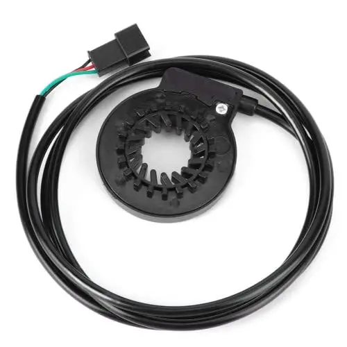 Produktbild: Alomejor Elektrischer Fahrradpedalassistent Sensor Doppelhalle 12 Magnetischer integrierter Raddrehzahlsensor Elektrofahrrad-Kraftpedal