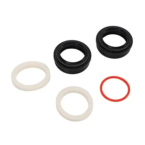 Produktbild: Alomejor Fahrrad-Vordergabel-Staubdichtungs-O-Ring-Kit, 32 Mm Reibungsarmer Staubabstreifer-Kit Haltbarer Schaumstoffring für Federgabel