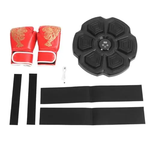 Produktbild: Alomejor Home Music Boxing Machine Smart Music Boxing Machine Rhythmic Training Wall Mounted Boxing Target Equipment für Kompatibilität