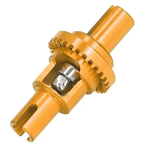 Produktbild: Alomejor RC Auto Ball Differentialgetriebe RC Ball Differential für K969 K989 K969 K979 K999 P929 P939 1/28 Ferngesteuertes Modellfahrzeug(Gold)