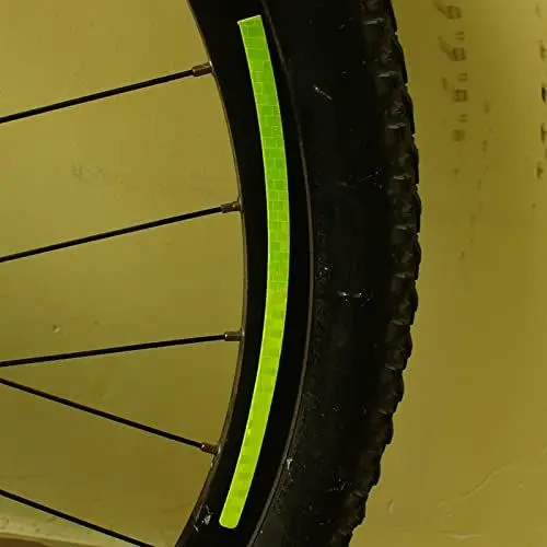 Produktbild: Reflektierende Fahrradaufkleber, Fahrradreflektor, Reflektierendes Aufkleberband, Reflektierendes Aufkleberband, Fahrradradaufkleber, Reflektierende Fahrradaufkleber, Kappen