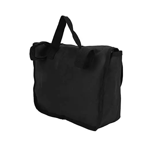 Produktbild: Alomejor Rollator Aufbewahrungstasche Roller Rollstuhl Aufbewahrungstasche 600D Verschlüsseltes Polyestergewebe 3 Große Taschen Leichte Walker Tasche(Schwarz)