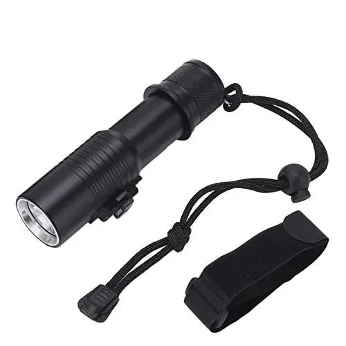 Produktbild: Alomejor T6 LED Tauchtaschenlampe Tauchlampe IPX7 wasserdichte Unterwassertaschenlampe