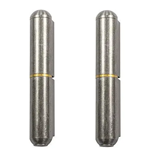 Produktbild: ALPENSTAHL Türscharnier zum anschweißen Anschweißbänder 2-teilig mit ausziehbaren Stift | Tor-Scharnier Höhe: 120 mm | MADE IN GERMANY | Anschweißscharnier Stahl | 2 Stück - Torangel Tragkraft 180 kg