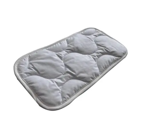 Produktbild: Alpenwolle Babykissen - Anti-Schwitz-Kissen - Flaches Kopfkissen - Sommerkissen - Größe 36x20cm - 100% Kamelwollefüllung