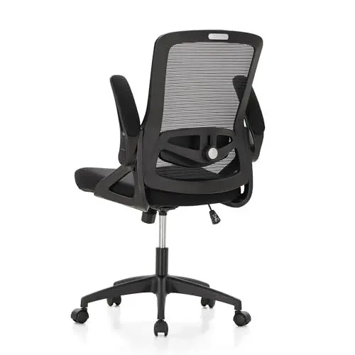 Produktbild: ALPHA HOME Bürostuhl Ergonomischer, Schreibtischstuhl Höhenverstellbar Chefsessel Ergonomisch Computerstuhl mit Verstellbarer Lendenwirbelstütze, Armlehne,Wippfunktion bis 160kg belastbar